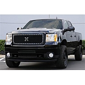 T-Rex Truck Products Grille Insert - Mesh Rectangular Black Powder Coated Steel - 6712091