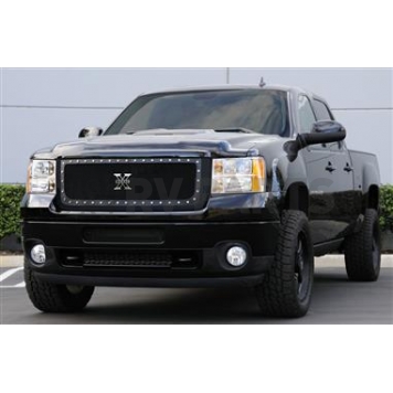 T-Rex Truck Products Grille Insert - Mesh Rectangular Black Powder Coated Steel - 6712091