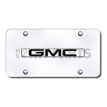 Automotive Gold License Plate - GMC Stainless Steel - GMCNCC