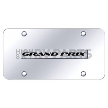 Automotive Gold License Plate - Grand Prix Stainless Steel - GPRNCC