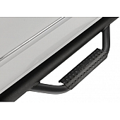 N-Fab Nerf Bar - Truck Wheel to Wheel Black Matte Textured Powder Coated Steel Round - IN9761PTX
