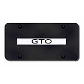 Automotive Gold License Plate - GTO Stainless Steel - GTONCB