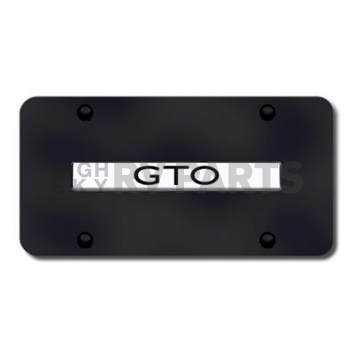 Automotive Gold License Plate - GTO Stainless Steel - GTONCB