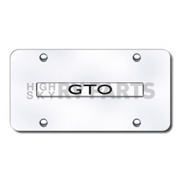 Automotive Gold License Plate - GTO Stainless Steel - GTONCC