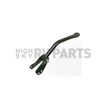 Rugged Ridge Exterior Mirror Bracket Painted Black Steel Single - 1100301