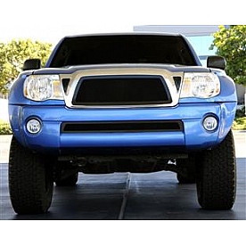 T-Rex Truck Products Grille Insert - Mesh Trapezoid Black Powder Coated Steel - 51936