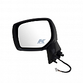 K-Source Exterior Mirror Electric OEM Black Single - 71014U