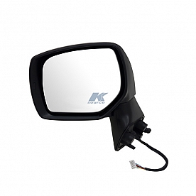 K-Source Exterior Mirror Electric OEM Black Single - 71014U