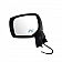 K-Source Exterior Mirror Electric OEM Black Single - 71014U