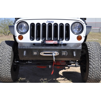 Addictive Desert Designs Stealth Fighter Bumper Powder Coated Steel Black - 9512413801-1