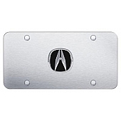 Automotive Gold License Plate - Acura Stainless Steel - ACUCS