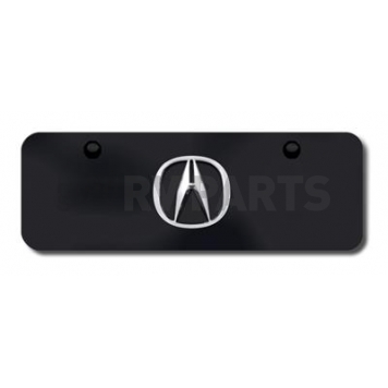 Automotive Gold License Plate - Acura Logo Stainless Steel - ACUGBM