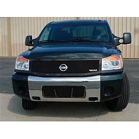 T-Rex Truck Products Grille Insert - Mesh Rectangular Black Powder Coated Steel - 51779