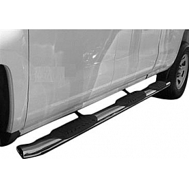 Value Brand Nerf Bar - Truck Wheel To Wheel Stainless Steel Oval 5 Inch - GM518S