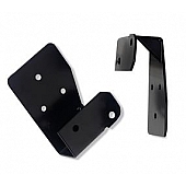 Warrior Products Exterior Mirror Relocation Bracket Black Steel Set Of 2 - 1502
