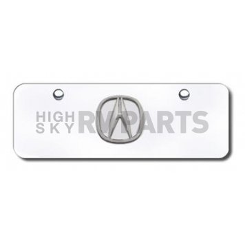 Automotive Gold License Plate - Acura Logo Stainless Steel - ACUPCCM