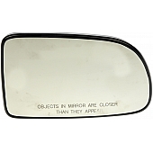 Help! By Dorman Exterior Mirror Glass Rectangular Power Single - 56166