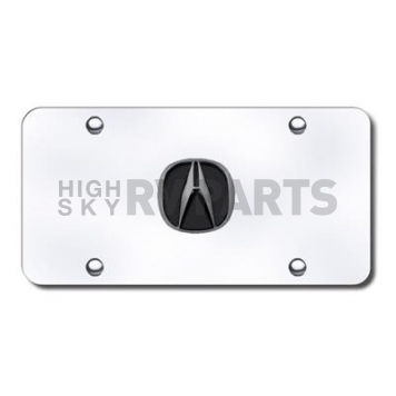 Automotive Gold License Plate - Acura Logo Stainless Steel - ACUPC