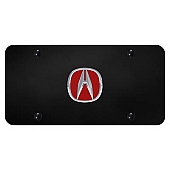 Automotive Gold License Plate - Acura Stainless Steel - ACURCB