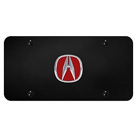 Automotive Gold License Plate - Acura Stainless Steel - ACURCB