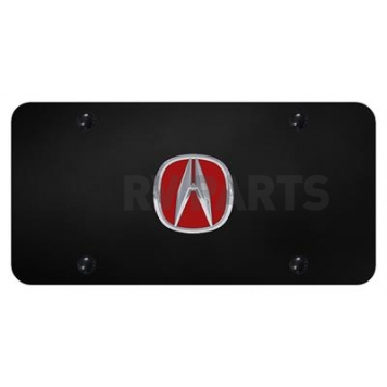 Automotive Gold License Plate - Acura Stainless Steel - ACURCB