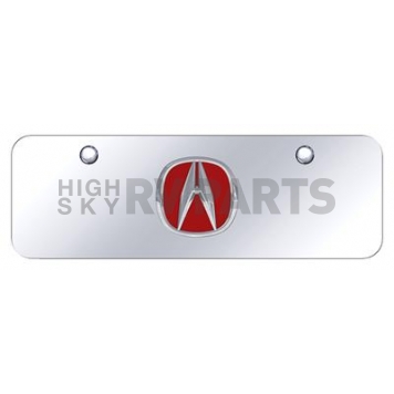 Automotive Gold License Plate - Acura Stainless Steel - ACURCCM