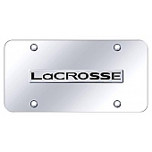 Automotive Gold License Plate - LaCrosse Stainless Steel - LACRNCC