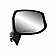 K-Source Exterior Mirror Manual OEM Black Single - 63617H