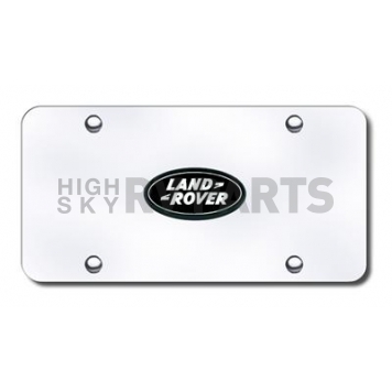 Automotive Gold License Plate - Land Rover Logo Stainless Steel - LANBCC