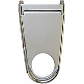 Borgeson Steering Column Mount - Polished Aluminum Silver - 911234
