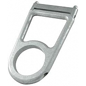 Borgeson Steering Column Mount - Matte Aluminum Silver - 912173