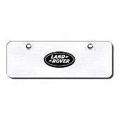 Automotive Gold License Plate - Land Rover Stainless Steel - LANBCCM