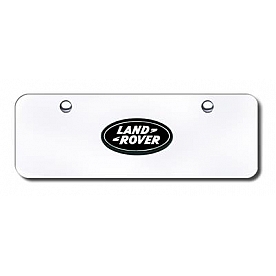 Automotive Gold License Plate - Land Rover Stainless Steel - LANBCCM