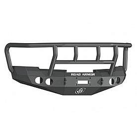 Road Armor Bumper Stealth Titan II 1-Piece Design Steel Black - 37702B