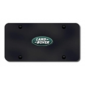 Automotive Gold License Plate - Land Rover Logo Stainless Steel - LANCB