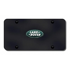 Automotive Gold License Plate - Land Rover Logo Stainless Steel - LANCB