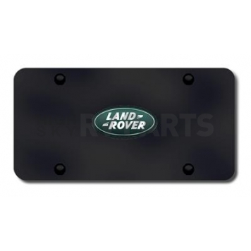 Automotive Gold License Plate - Land Rover Logo Stainless Steel - LANCB