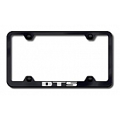 Automotive Gold License Plate Frame - Black Stainless Steel - LFWDTSEB