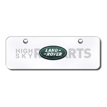 Automotive Gold License Plate - Land Rover Logo Stainless Steel - LANCCM