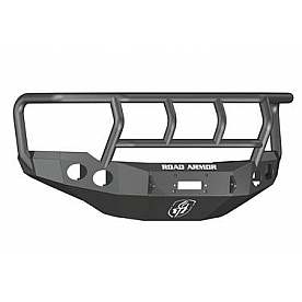 Road Armor Bumper Stealth Titan II 1-Piece Design Steel Black - 38202B