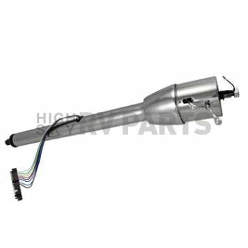 Flaming River Steering Column Bell Style 30 Inch Silver Stainless Steel - FR20005BPL