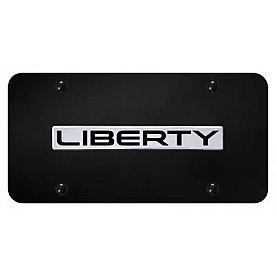 Automotive Gold License Plate - Liberty Stainless Steel - LIBNCB