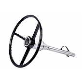 Flaming River Steering Column - 30 Inch Silver Stainless Steel - R20005F1SS