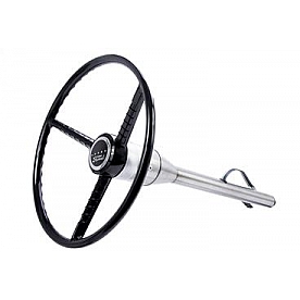 Flaming River Steering Column - 30 Inch Silver Stainless Steel - R20005F1SS