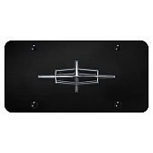 Automotive Gold License Plate - Lincoln Logo Stainless Steel - LINHCB