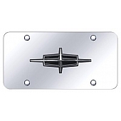Automotive Gold License Plate - Lincoln Logo Stainless Steel - LINHCC