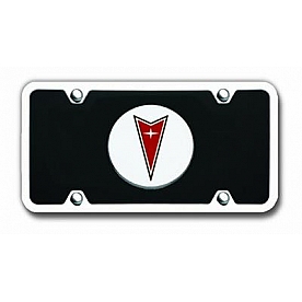 Automotive Gold License Plate - Pontiac Acrylic - PPONCBK