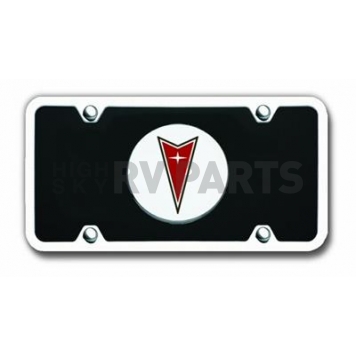 Automotive Gold License Plate - Pontiac Acrylic - PPONCBK