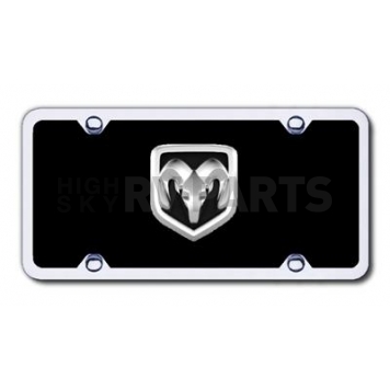 Automotive Gold License Plate - Ram Acrylic - PRAMOEMCBK