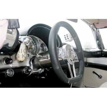 Flaming River Steering Column - 33 Inch Silver Stainless Steel - FR20009SS